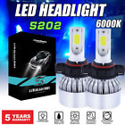 2X 5202 H16 Led Fog Light Bulbs 6000K White Headlight High Low Beam Kit 720000Lm