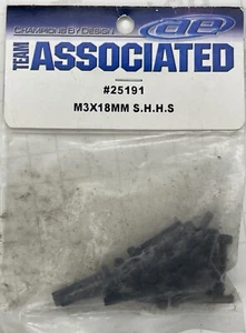 Team Associated MGT 3x18mm M3 Screws 25191 MT Monster Truck AE ASC25191 - Picture 1 of 2