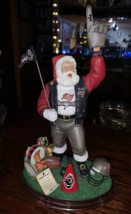 Tampa Bay Buccaneers Santa Claus Figure 12” Tall 2000 (Danbury Mint) - Picture 1 of 7
