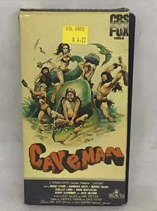 Vintage 1984 CBS/Fox VHS Caveman by Turman-Foster W/ Ringo Starr & Dennis Quaid - Picture 1 of 6