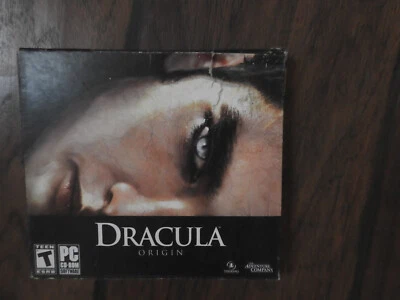 DRACULA ORIGIN (2008 PC Game) Bram Stoker Challenging Riddles and Puzzles - Image 1 of 2