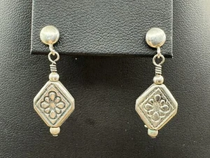 800 Silver Bohemian Dangle Earrings - Picture 1 of 5