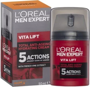 L'Oreal Men Expert Vita Lift Total Anti-Ageing Hydrating Cream 50mL - Picture 1 of 5