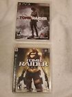 Sony Playstation 3 Ps3 Tomb Raider & Underworld 2 Game Lot