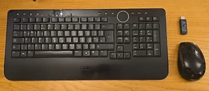 Dell Wireless Keyboard QWERTY (standard) Mechanical and Mouse (with wheel) - Picture 1 of 11