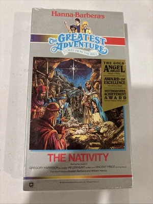 The Greatest Adventure Stories From The Bible On VHS 1987 The Nativity New - Image 1 of 2