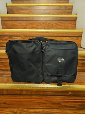 American Tourister Shoulder CARRY-ON BAG Sky Black Luggage Retro - Image 1 of 4