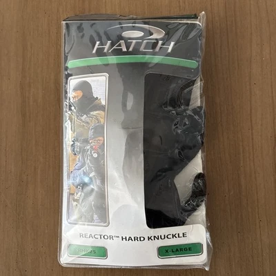 Guantes Hatch Reactor Hard Knuckle RHK 25, negros nuevos en caja talla XL Foto 1 de 4