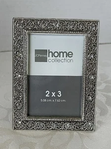 JCPenney Home Collection 2”X3” Silver Mini Photo Picture Frame - Picture 1 of 4