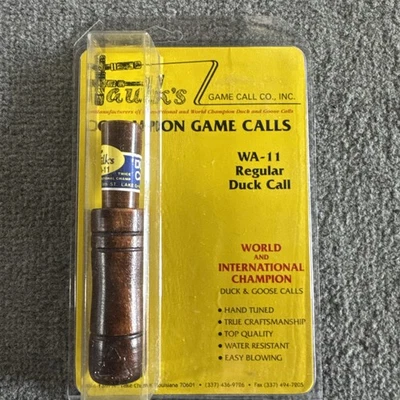 Faulk's Champion Game Calls WA-11  Regular Duck Call - Image 1 of 3