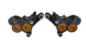 COPPIA PINZE FRENO RUOTA ANTERIORE ORIGINALE YAMAHA YZF-R1 2003 - Picture 1 of 11