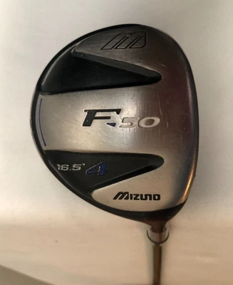 Madera de calle Mizuno F-50 #4 16,5* Aldila NV-H 70-X grafito eje regular Mizuno Grp Foto 1 de 4