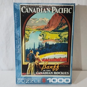 Banff in the Canadian Rockies by James Crockart 1000-Piece Puzzle - Picture 1 of 8
