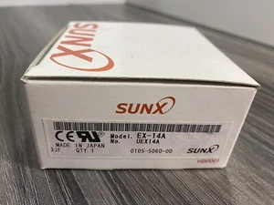Genuine SUNX EX-14A PhotoElectric Sensor 12-24VDC 25MM Range UEX14A - USA - Picture 1 of 8
