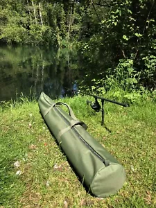 A La Carp Baiting Pole Bag Holds 55 Nash Bushwhacker Sections and XL Pro Spoon. - Picture 1 of 8