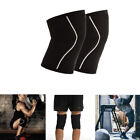 2x neoprene knee sleeve compression patellar tendon support bandage for sports BL