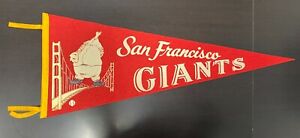 1960's San Francisco Giants Full Size Pennant *P172