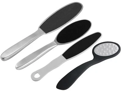 Hornhautraspel Hornhautentferner Hornhautfeile Fußfeile Doppelseitig Pediküre