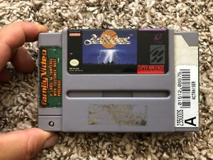 ActRaiser (Sistema de Entretenimiento Super Nintendo, 1991) Auténtico Snes Carrito Solo - Imagen 1 de 4