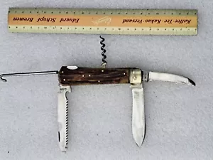 PUMA Jagdmesser 5-teilig HIRSCHHORN - Bild 1 von 8