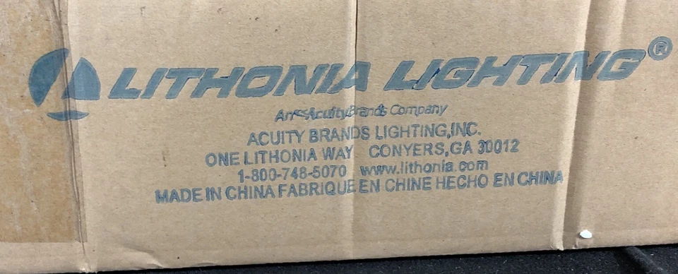 Lithonia Lighting Contemporáneo Cuadrado 3 Luces Bronce 3K LED Tocador Luz 234F7P Foto 1 de 4