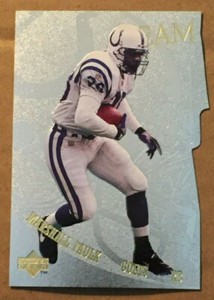 1997 UPPER DECK - TEAM MATES INSERT DIE CUT - MARSHALL FAULK COLTS #TM25