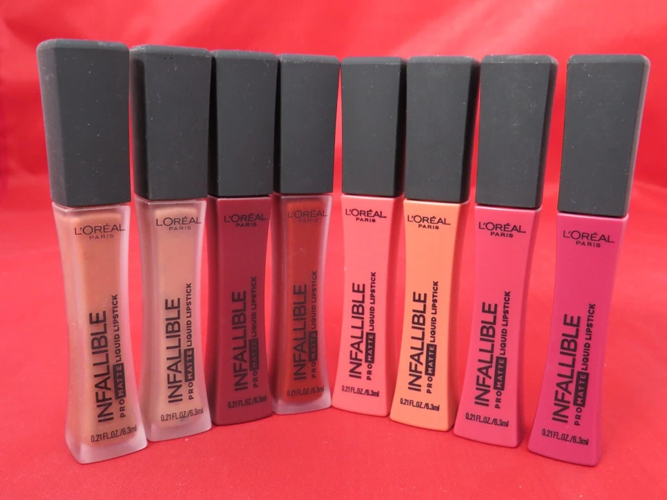 L'Oreal Pro Matte Liquid Lipstick - Choose Your Shade - Image 1 of 1