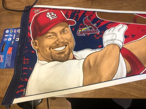 1998 Mark McGwire Cardinals 70 Home Runs Pennant Cover