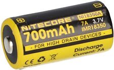 Nitecore Li-Ion Akku Typ 18350 IMR (NI18350A) 700mAh für Leuchten Accu Batterie