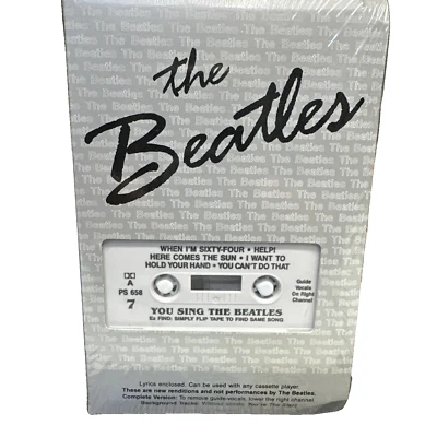 CASSETTE POCKET SONGS YOU SING THE HITS   BEATLES PS658,Brand New - Image 1 of 3