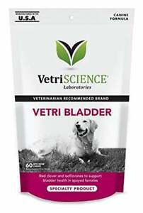 VetriScience Laboratories - Vetri Bladder, Bladder Support for Dogs (60 Chews)