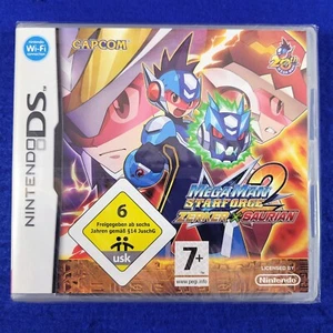 ds MEGAMAN STARFORCE 2 Zerker x Saurian *NEW* (Works In US) REGION FREE Mega Man - Picture 1 of 4