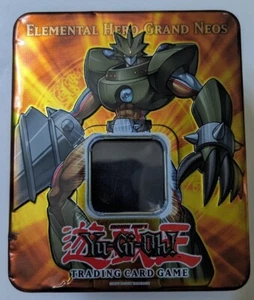 Yu-Gi-Oh! Elemental Hero Grand Neos Collectible Tin, No Cards, W/ Plastic Insert - Picture 1 of 3