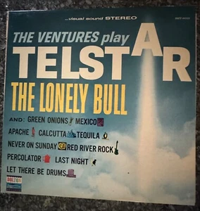 The Ventures-The Ventures Play Telstar The Lonely Bull Stereo LP 1962 Dolton VG+ - Picture 1 of 3