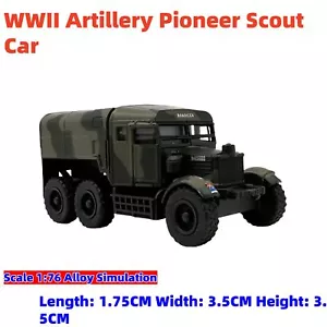 Modelo de simulación de vehículo blindado de reconocimiento de artillería Scammell Pioneer 1:76 - Imagen 1 de 4
