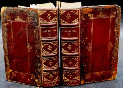 1665 Pocket Old Testament in Greek Elzevir BIBLE Vulgate Septuagint GREECE Foto 1 de 4