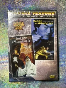 Double Feature Grand Master Of Shaolin Kung Fu & Image Of Bruce Lee DVD - Picture 1 of 2
