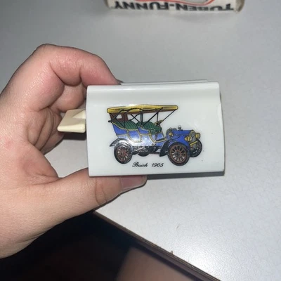 TubenFunny Hausmann Toothpaste Squeezer Decorated with Buick 1905 made in german - Image 1 of 4