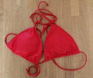 Ladies Padded Bikini Top - Red - Large - Picture 1 of 5
