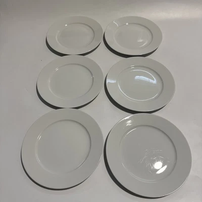 Juego de 6 platos de cena clásicos modernos IKEA 365+ Susan Pryke blancos de 10,5" 21464 Foto 1 de 4