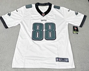 Nike Dallas Goedert #88 Philadelphia Eagles White Football Jersey Men's M Birds - Picture 1 of 19