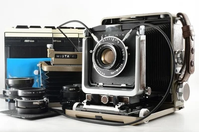 Raro AAO System N MINT】 Fotocamera Wista 45D Obiettivo Fujinon W 125 150... - Immagine 1 di 4