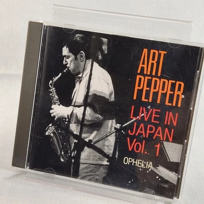 Art Pepper Live in Japan Volume 1 Ophelia (CD 1988) Import Cool Jazz Post Bop NM - Image 1 of 4