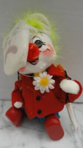 Annalee Clown Trick or Treat Maus 6" 2006 Maske Neu aus altem Lagerbestand - Bild 1 von 6