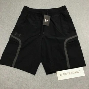 Pantalones Cortos Carga Under Armour Sportstyle Elite 9” Medianos Negros 1373866-001 Nuevos con Etiquetas - Imagen 1 de 15