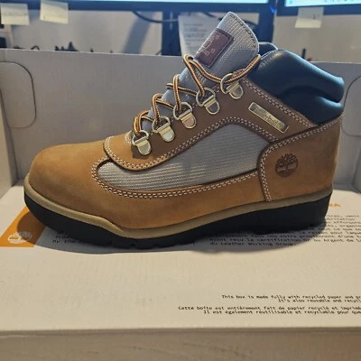 Timberland Big Kids' Field Boots Wheat Nubuck TB015945713 Size 4.5M  New - Image 1 of 4