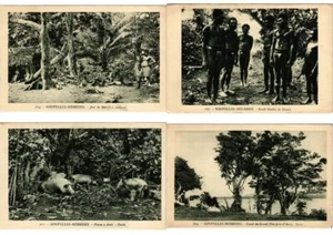 NEUE HEBRIDEN SÜDPAZIFIK 32 alte Postkarten vor 1940 (L2438) - Bild 1 von 8