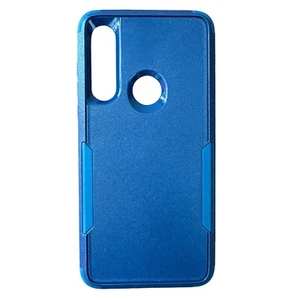 Motorola Moto G Fast/G8 Bumper Case Heavy Duty Navy Blue  - Picture 1 of 5