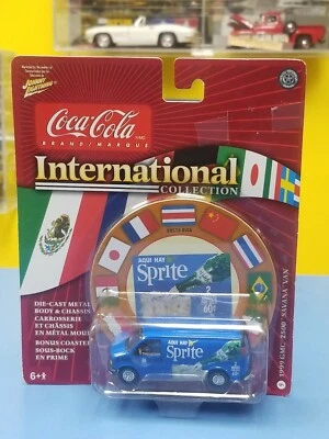 JOHNNY LIGHTNING  COCA COLA INTERNATIONAL  SPRITE 1999 GMC 2500 SAVANA VAN  NEW - Image 1 of 4