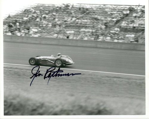 JIM RATHMANN AUTOGRAPHED INDY 500 8 X 10 PHOTO | eBay
